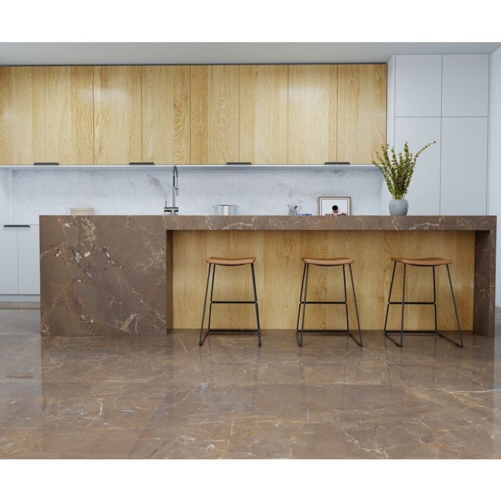 Porcelanato Marble Sorrento Mate 120x120 cm - Roca