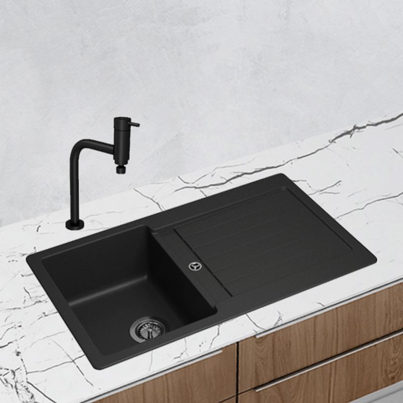 Misturador Monocomando de Mesa para Cozinha Black Matte - Deca