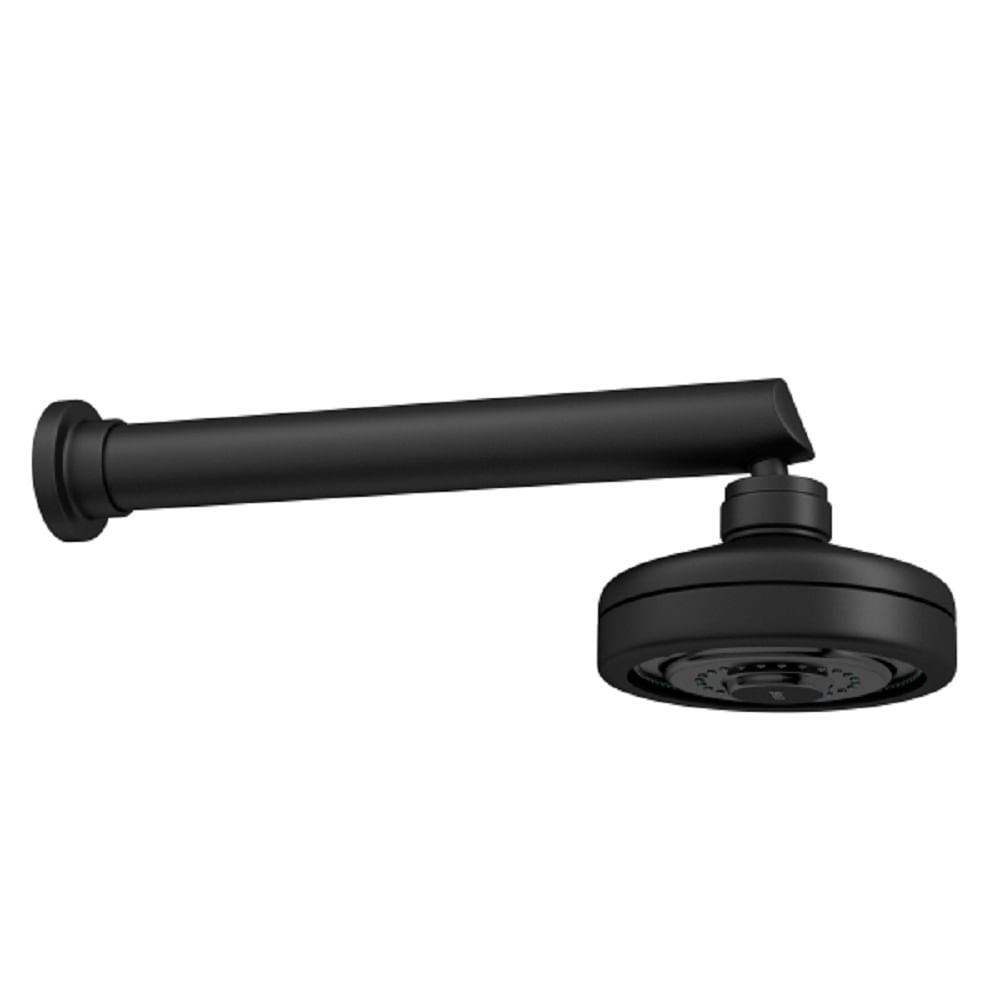Chuveiro com Tubo de Parede Black Matte Acqua Plus - Deca