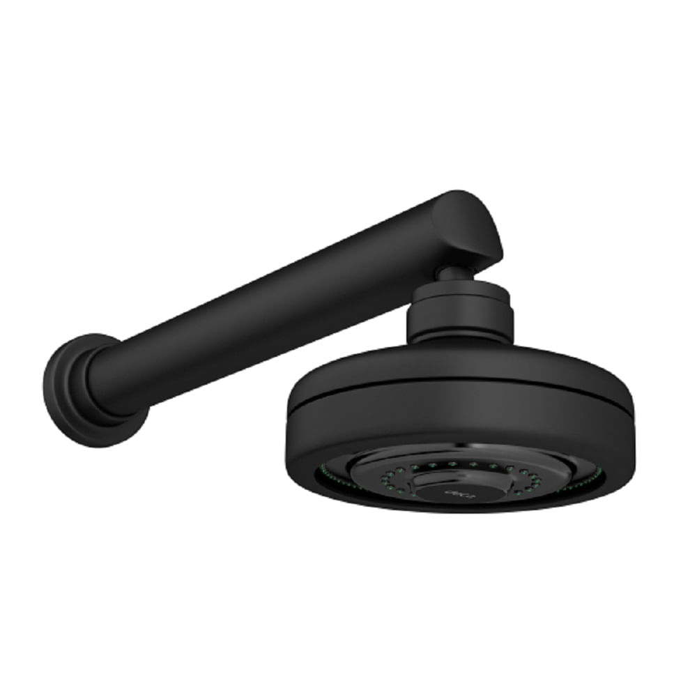 Chuveiro com Tubo de Parede Black Matte Acqua Plus - Deca
