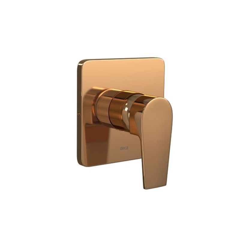 Acabamento Monocomando para Chuveiro Level Red Gold - Deca