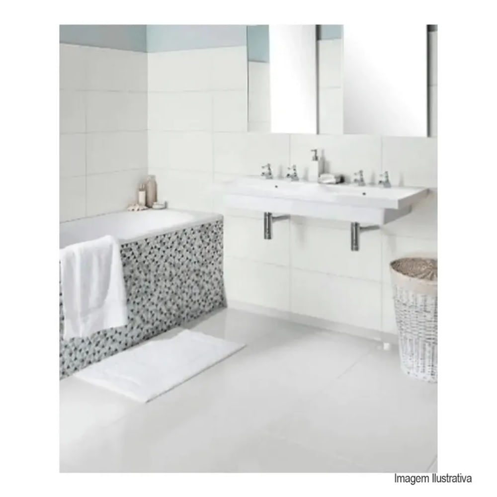 Revestimento Glacial Snow Brilho Bold 33x60cm - Incepa