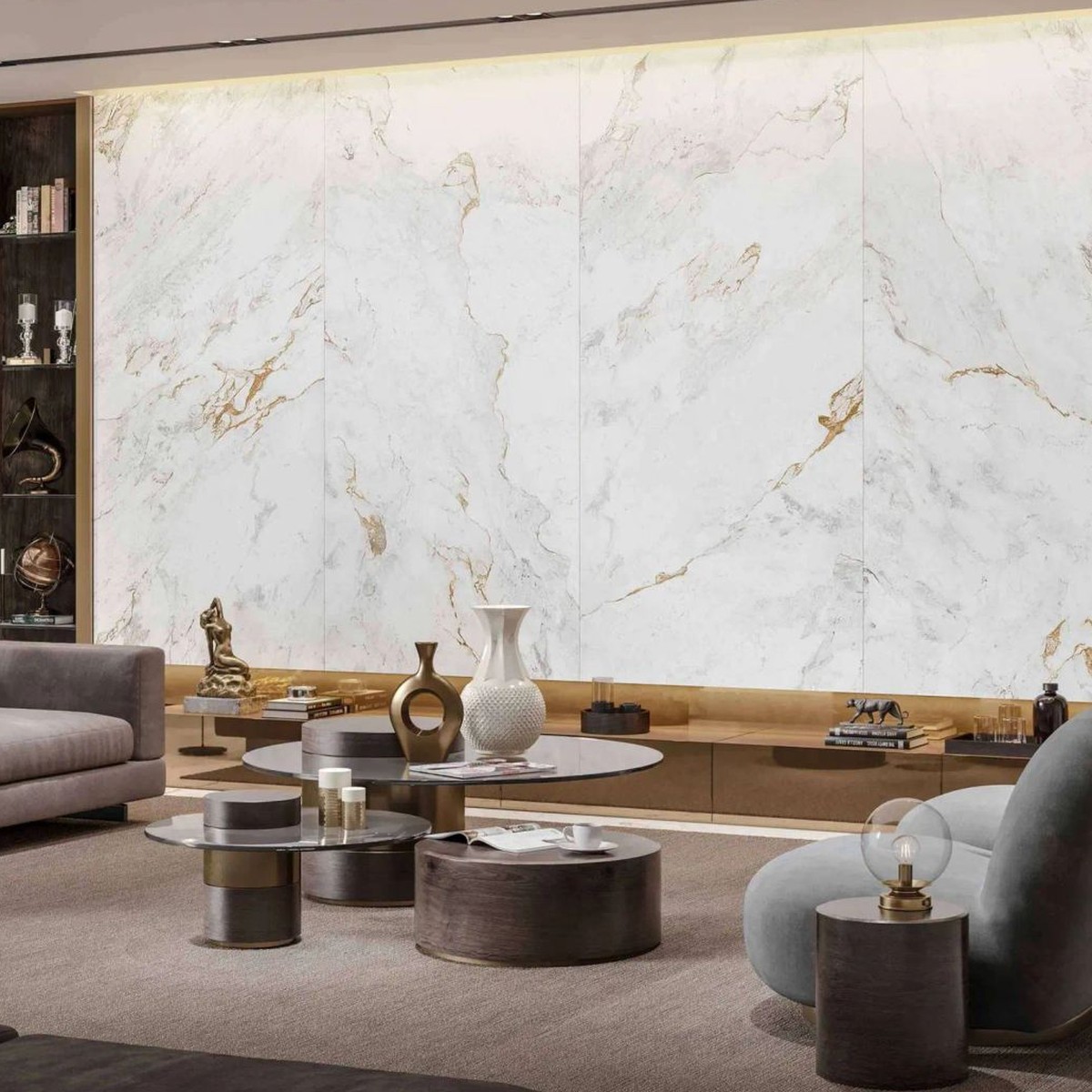 Porcelanato Mármore Paraná Soft Touch Retificado 120x250 - Roca Select