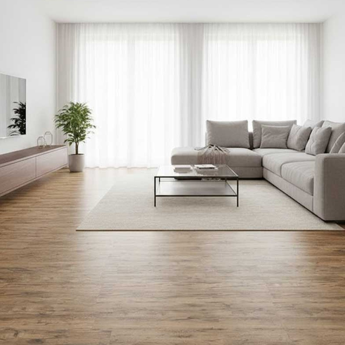 Porcelanato 20x121 cm Acetinado MADERO COGNAC Cognac - Damme