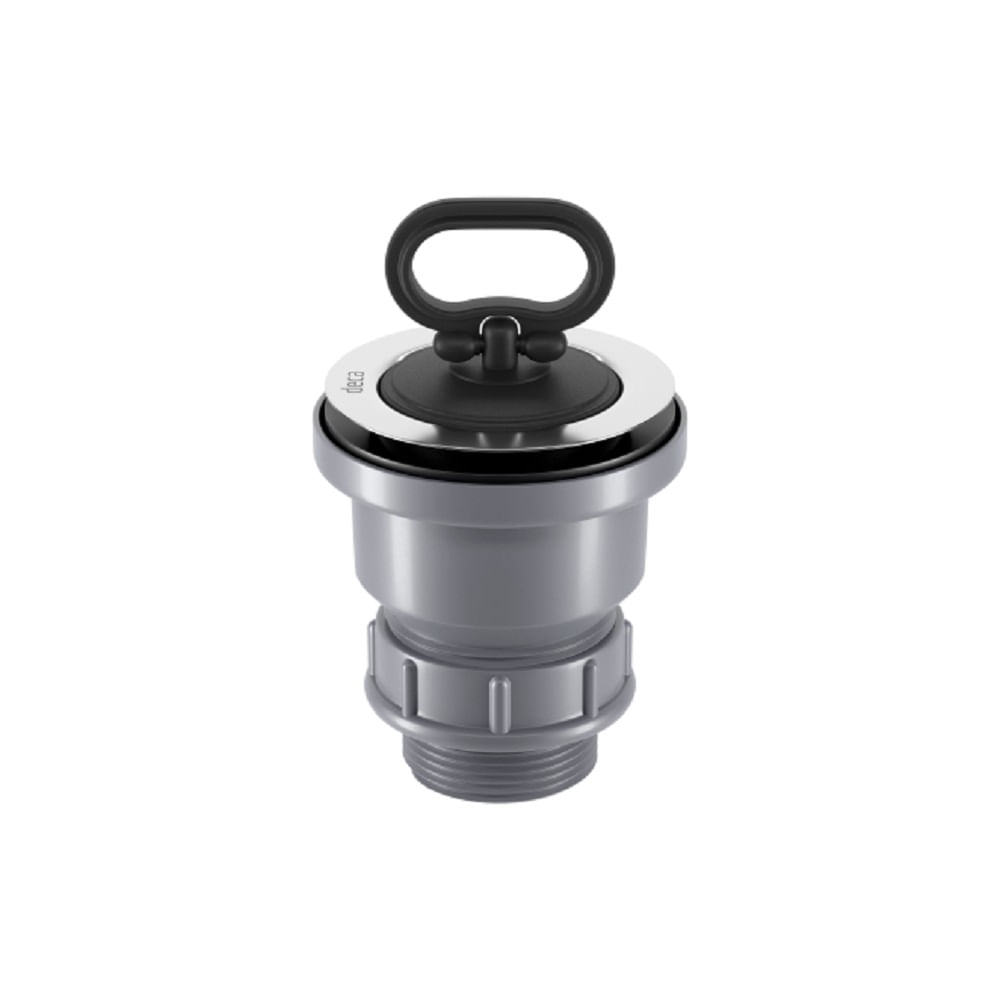 Válvula de Escoamento para Tanque Sem Ladrão 1 1/4" e 1 1/2" Cromado - Deca