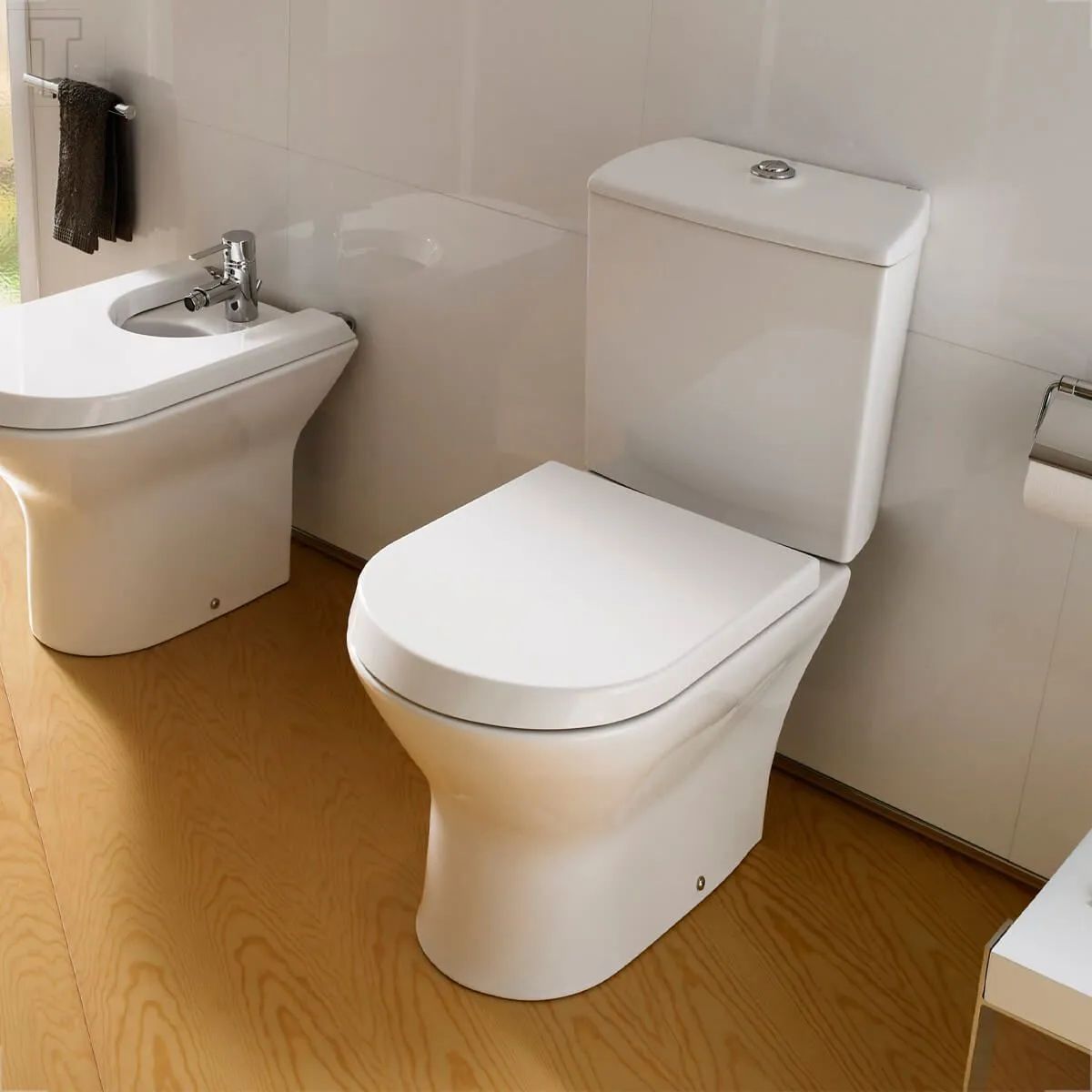Assento Sanitário Polipropileno Soft Close Nexo Branco - Roca