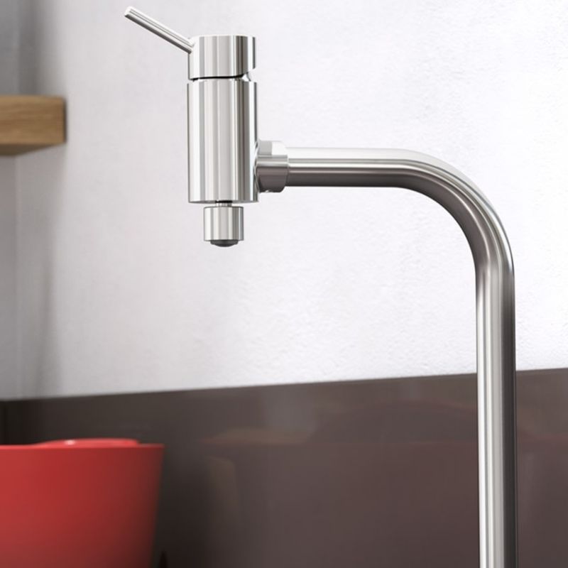 Monocomando bica alta de mesa para cozinha Lóggica cromado - Docol