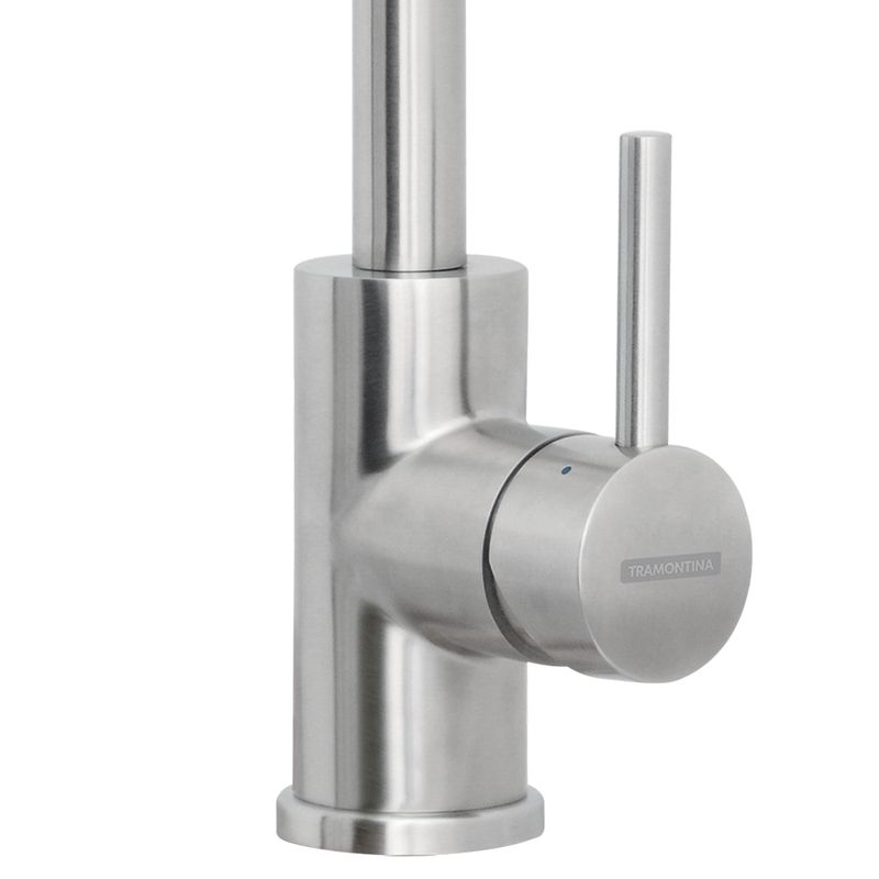 Monocomando Angolare em Aço Inox e Bica Articulada - Tramontina