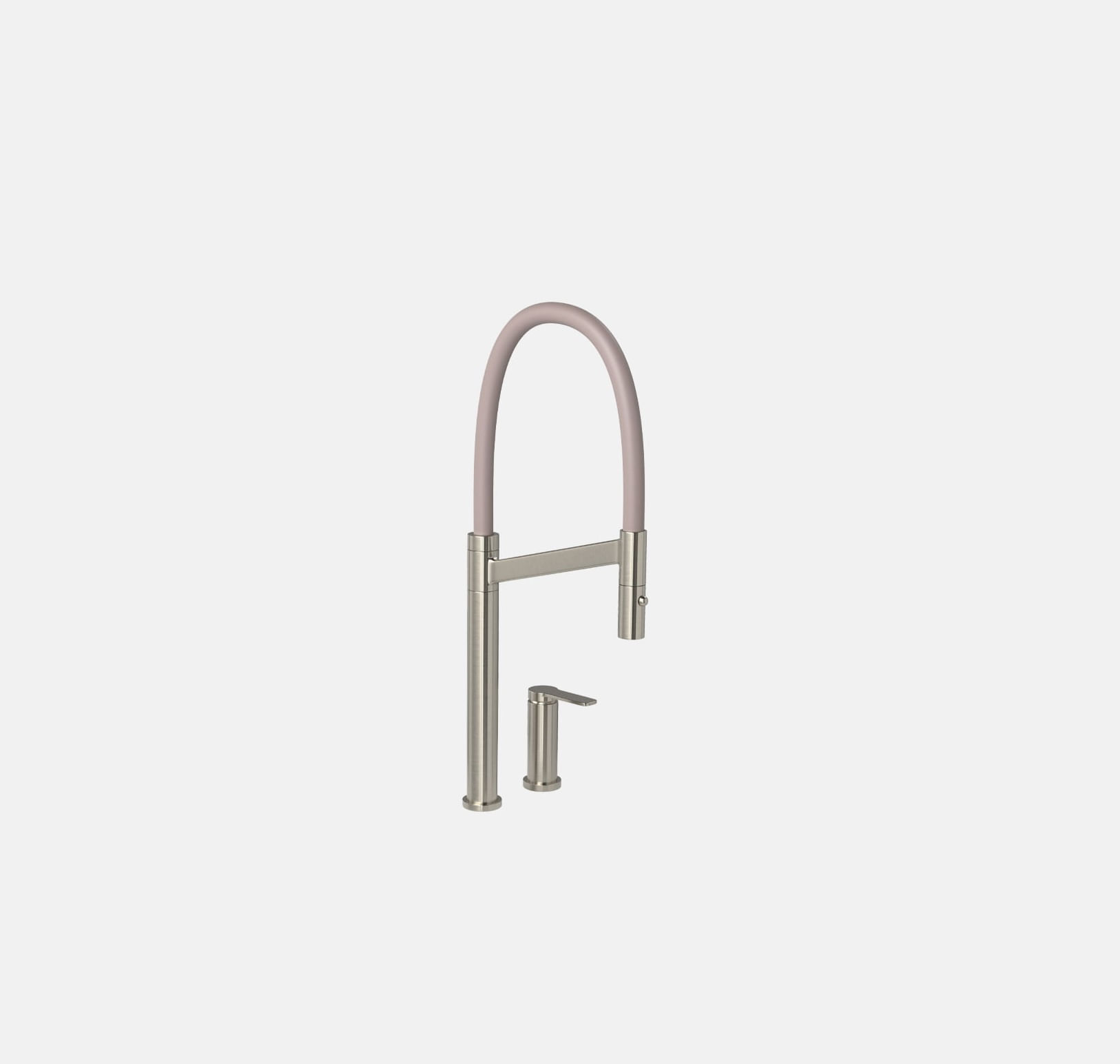 Misturador Monocomando de Mesa para Cozinha Inox e Fendi Colore - Deca