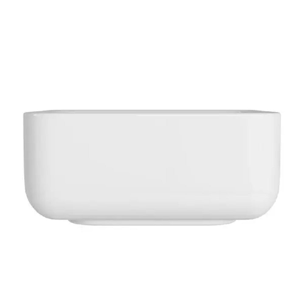 Cuba de Apoio Deca com Mesa Quadrada 30cm Slim Branco