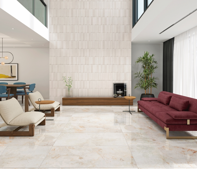 Porcelanato 30x121 cm Acetinado LACOMBE BIANCO - Damme