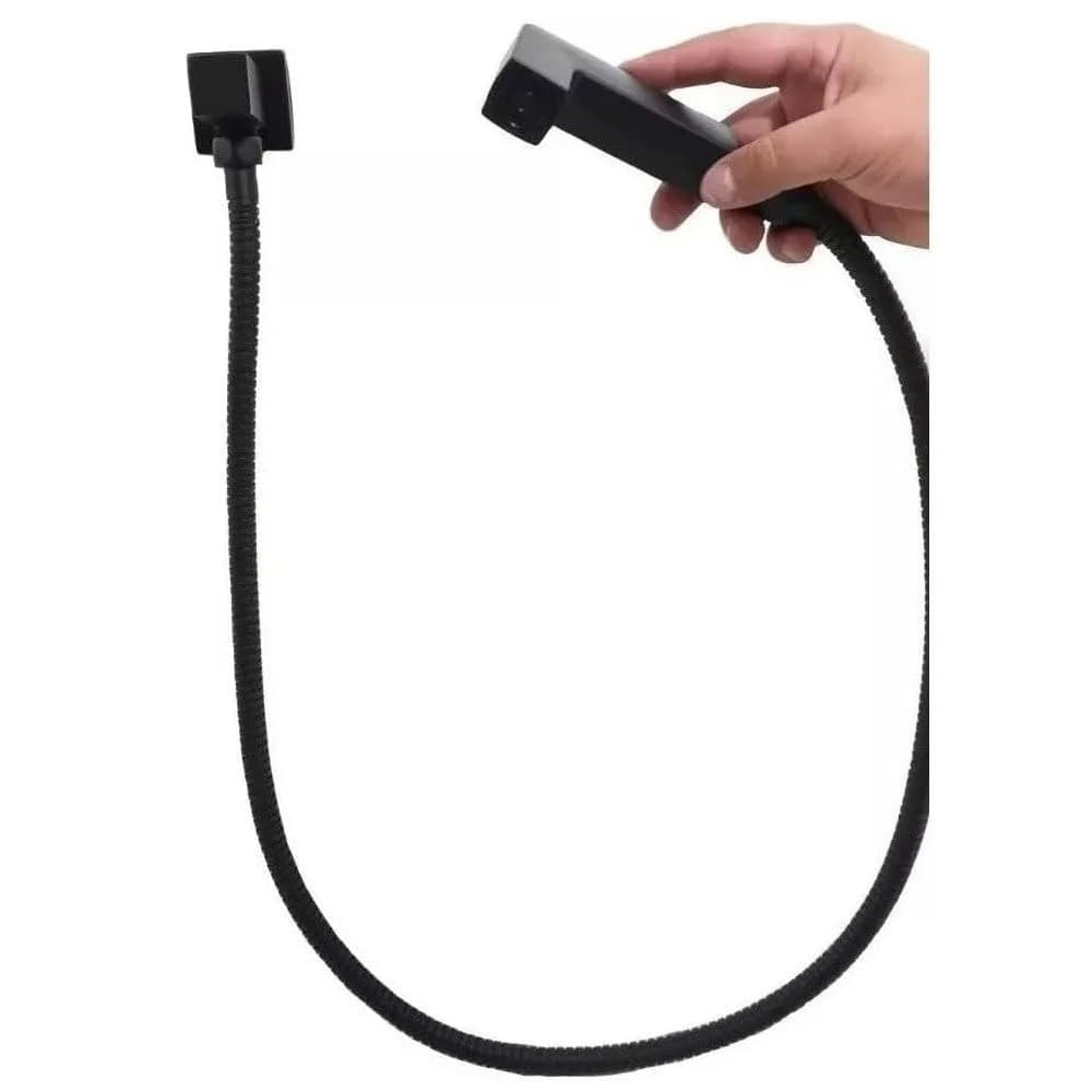 Ducha Higiênica Slim Black 1/4 Volta - Inovatte