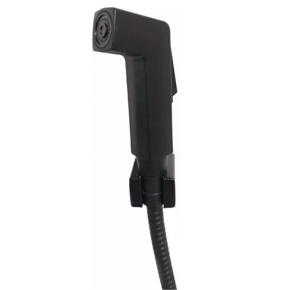 Ducha Higiênica Slim Black 1/4 Volta - Inovatte