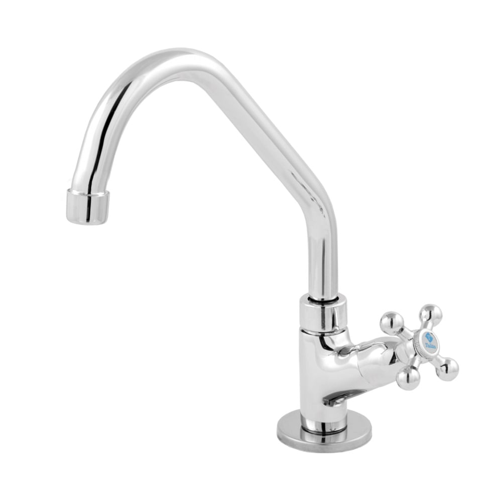 Torneira de Cozinha de Mesa 1167 C70 Um Quarto de Volta Inovatte