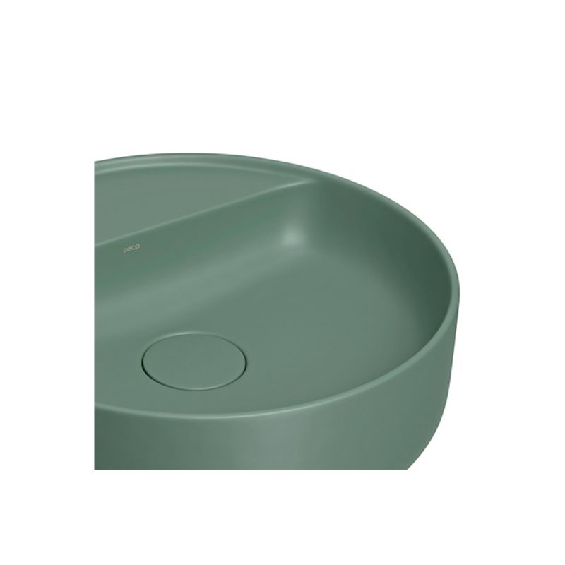 Cuba Redonda de Apoio 40cm com Deck Sálvia - Deca