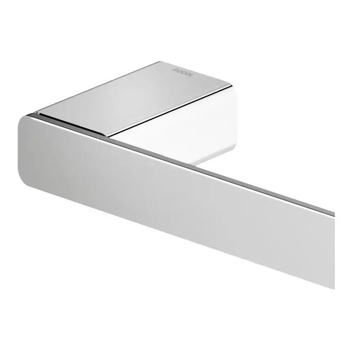 Porta-toalhas bastão 676 mm DocolFlat cromado