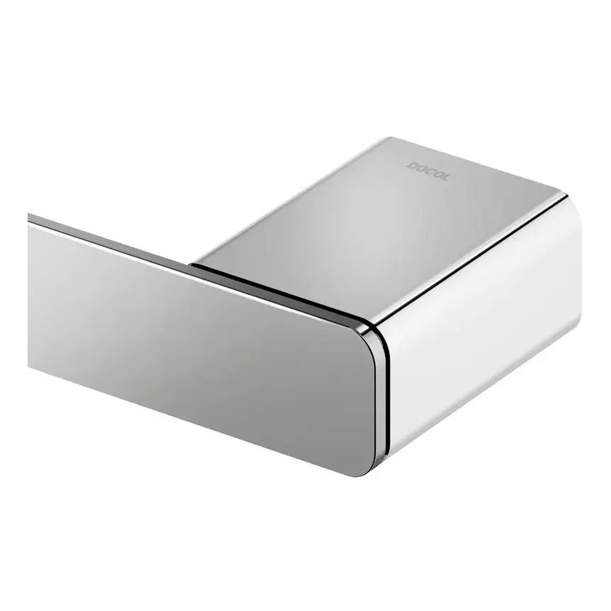 Porta-toalhas bastão 676 mm DocolFlat cromado