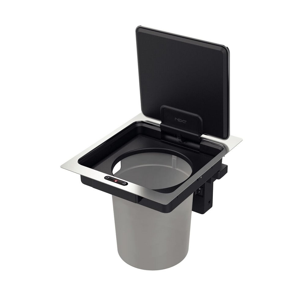 Lixeira Inox DE EMBUTIR NEXT 5L SENSOR - Tramontina