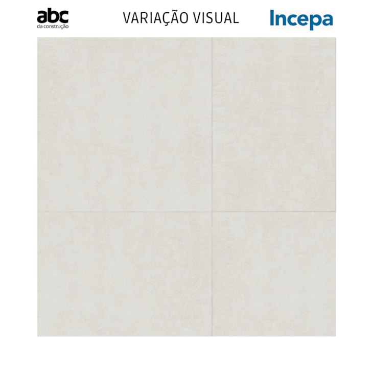 Porcelanato Space Bege Acetinado 120x120 cm - Incepa