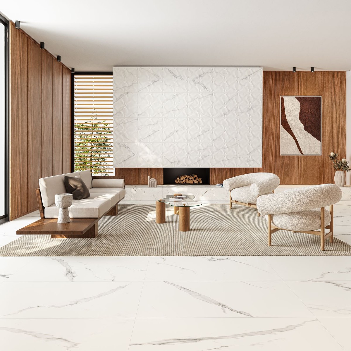 Porcelanato Venatino Polido 60x120 cm - Incepa