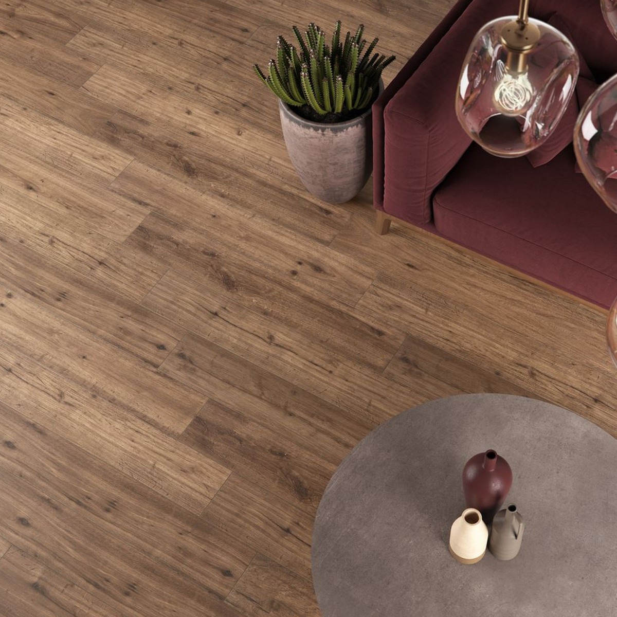 Porcelanato 19,7x120 cm Acetinado ATLÂNTICA CANELA - Decortiles