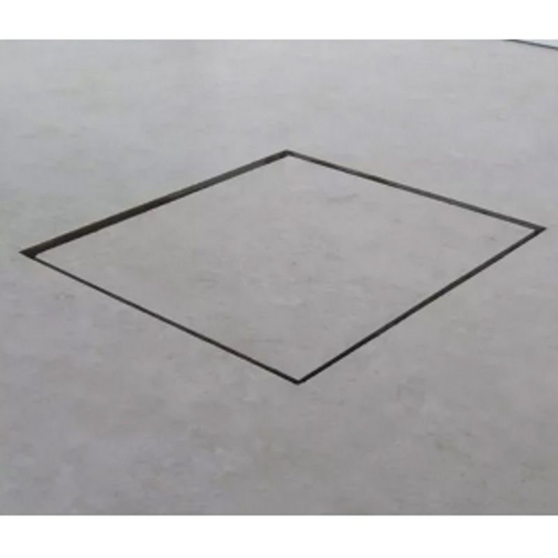 Ralo Linear Square Tampa Oculta 10x10 cm
