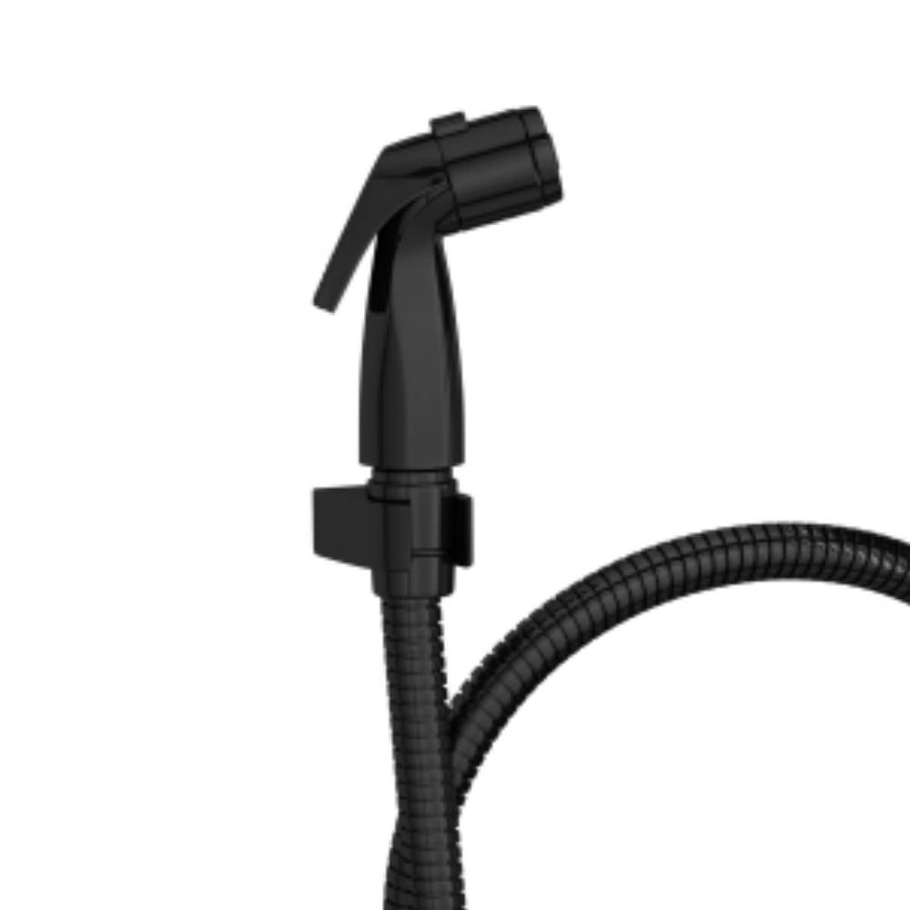Ducha Higiênica com Registro e Derivação Black Matte Level - Deca
