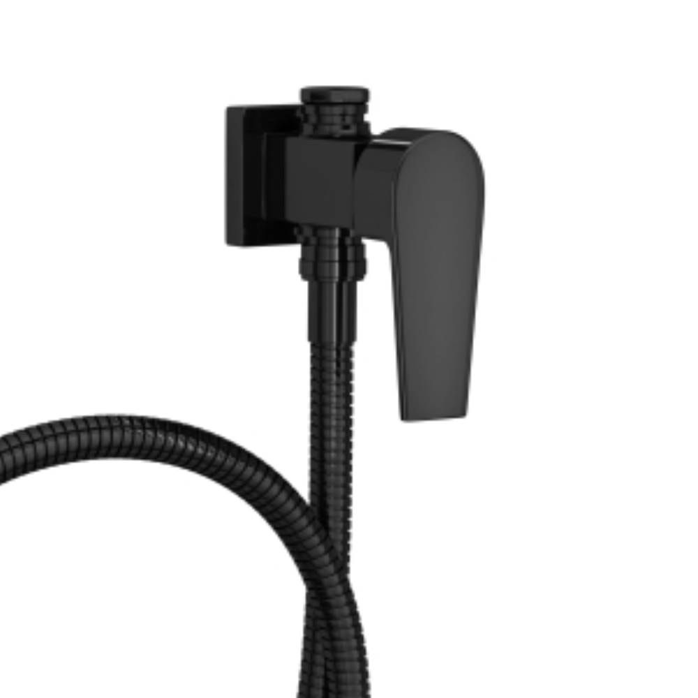 Ducha Higiênica com Registro e Derivação Black Matte Level - Deca