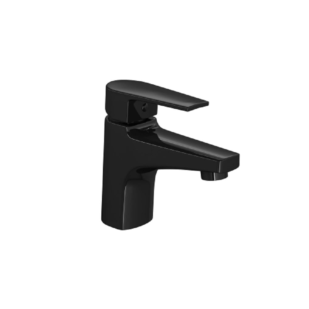 Misturador Monocomando de Mesa Bica Baixa para Lavatório Black Matte - Deca