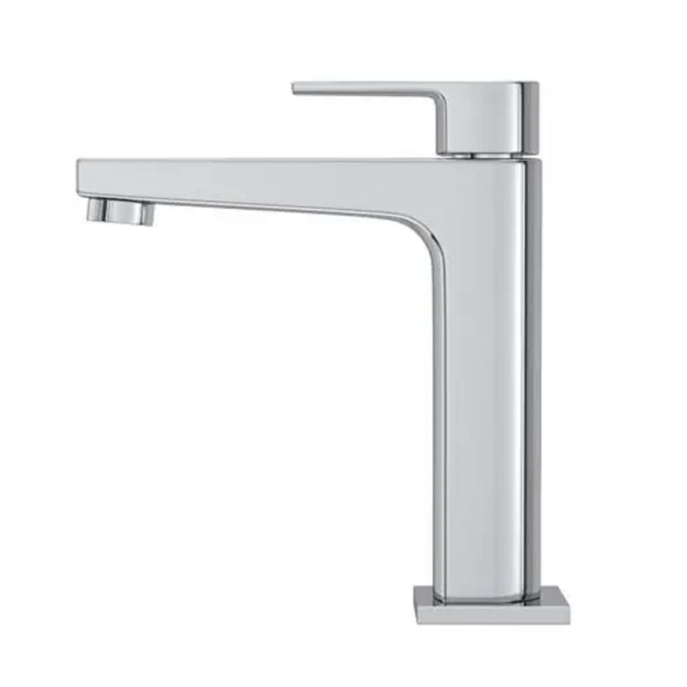 Torneira de Mesa Bica Média para Lavatório Cromado Level - Deca