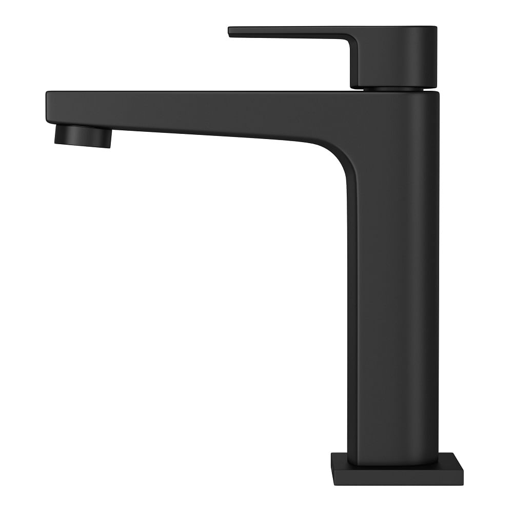 Torneira de Lavatório de Mesa Média Level Black Matte - Deca