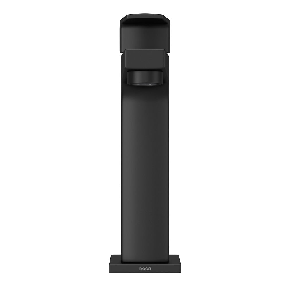 Torneira de Lavatório de Mesa Média Level Black Matte - Deca