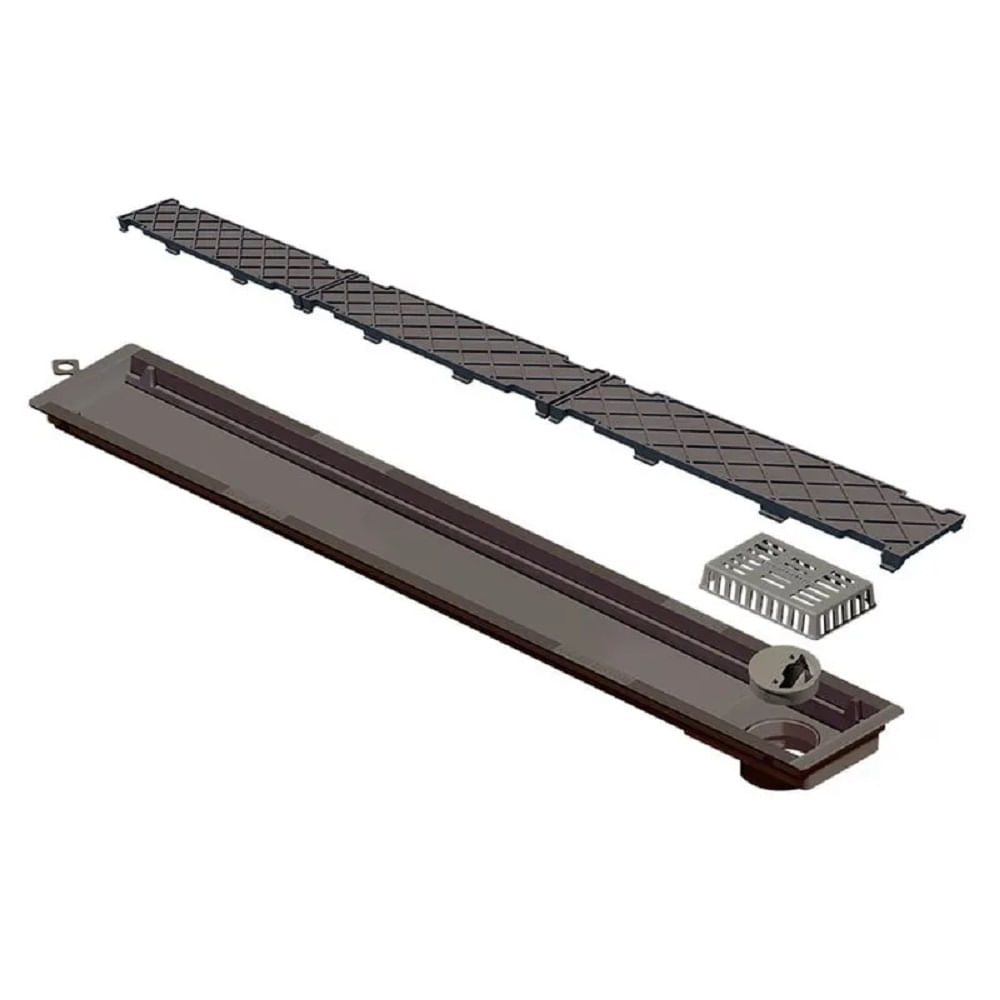 Ralo Linear Novii com Tampa Oculta 75cm