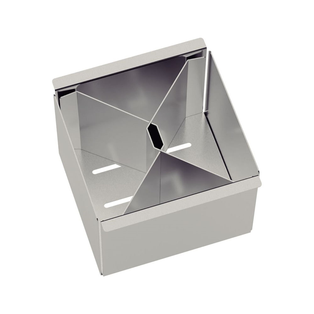 Porta-Talheres para Calha Úmida 16x15 cm Cromado - Tramontina