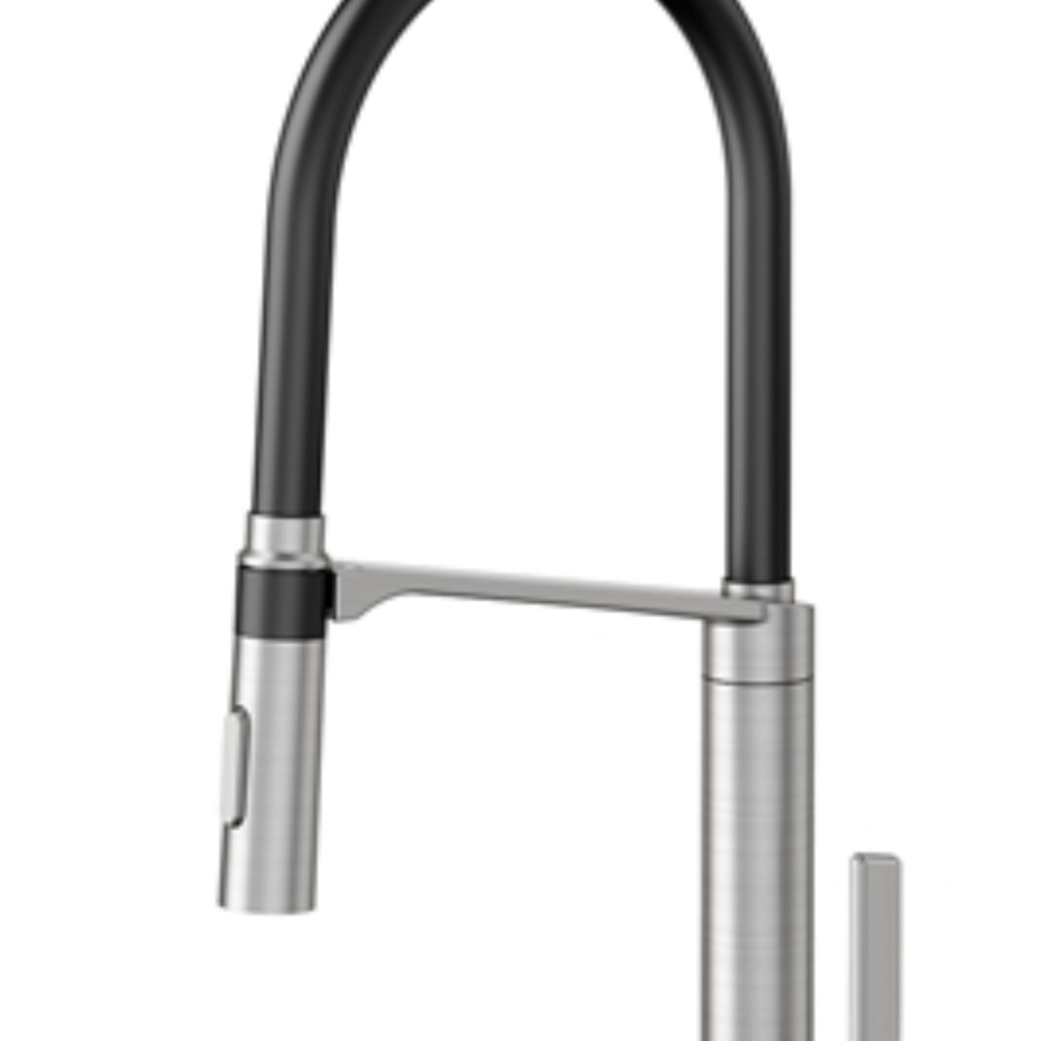 Misturador Monocomando para Cozinha Doc Inox Escovado Preto - Docol
