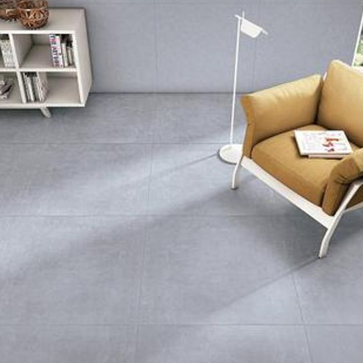 Porcelanato Duo Concreto Cinza 90x90 - Incepa