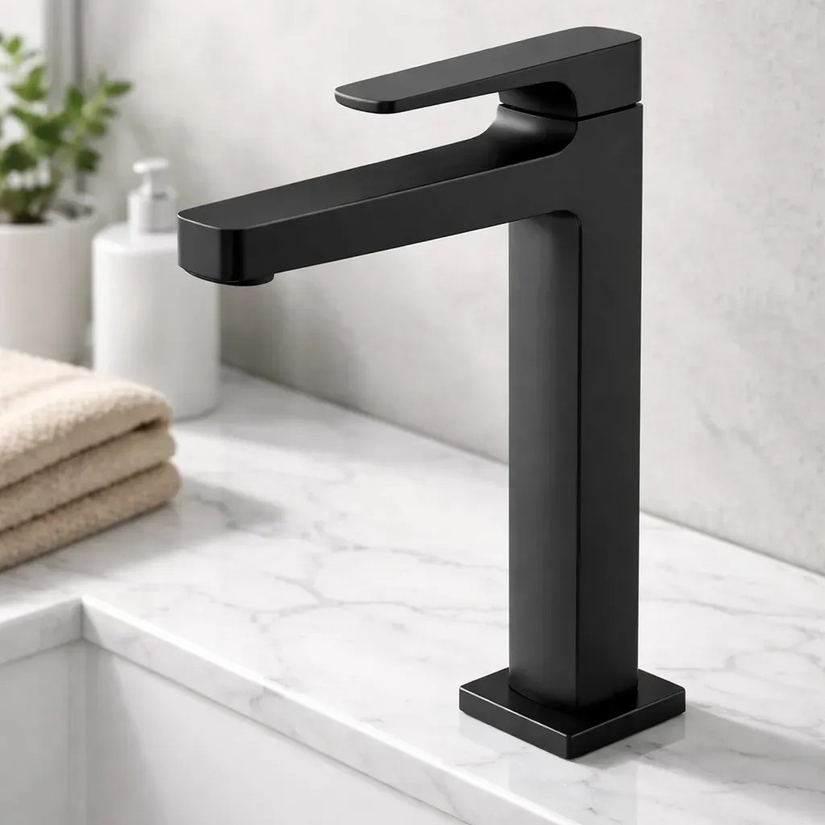 Torneira para Lavatório de Mesa Bica Alta Lift Ônix - Docol