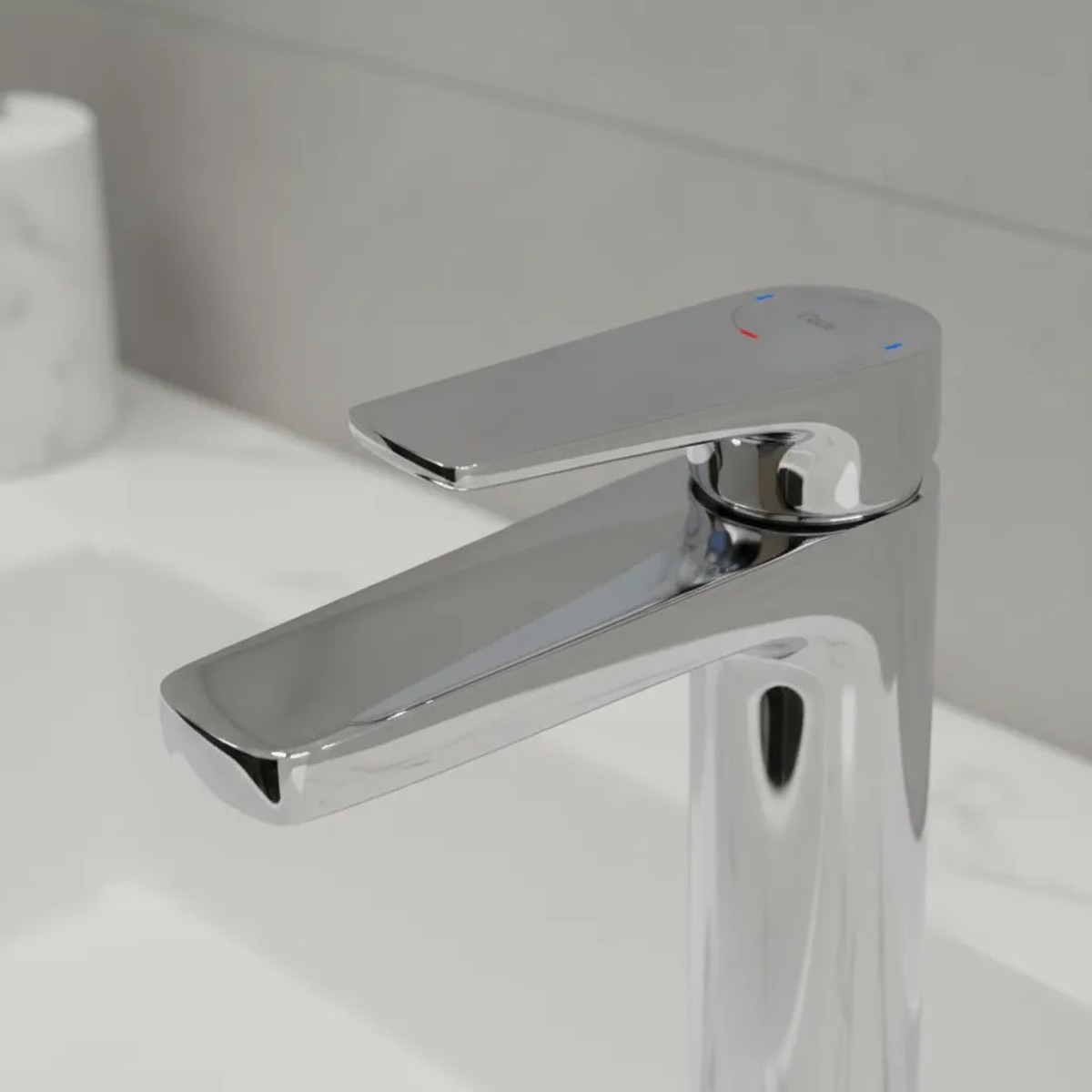 Acabamento Monocomando para Ducha Noronha Cromado - Celite