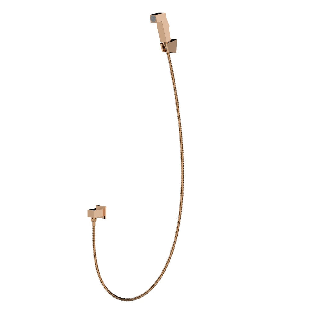 Ducha Higiênica com Registro Sem Derivação Havel Rose Gold - Dax