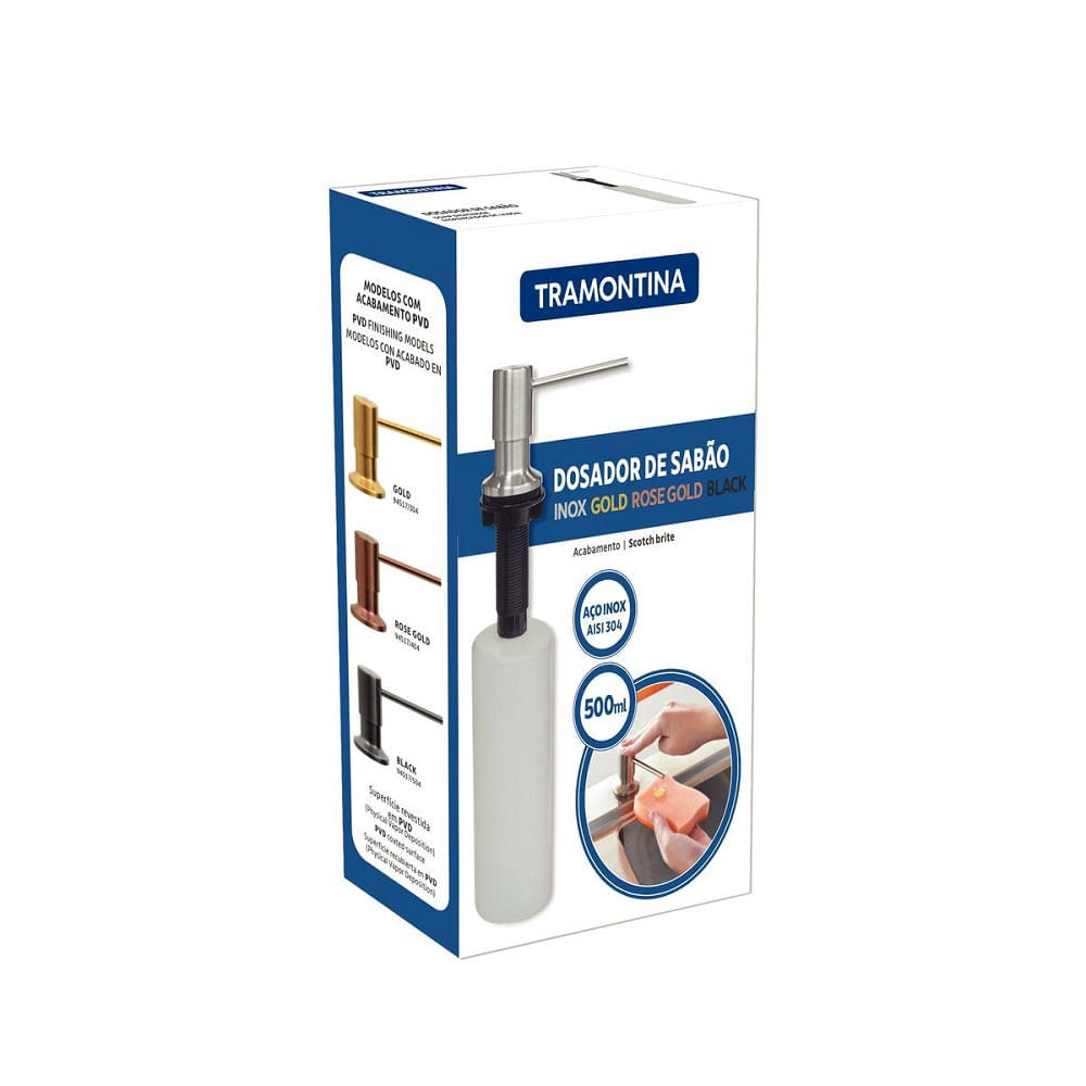 DOSADOR Black DE SABAO 500ML - Tramontina