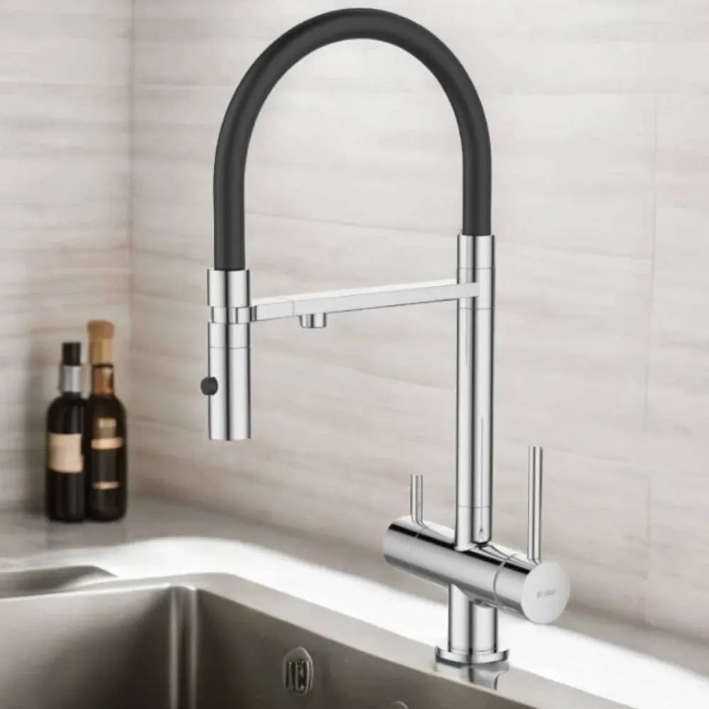 Misturador Monocomando de Cozinha com Saída para Água Filtrada Thelon Cromado - Dax