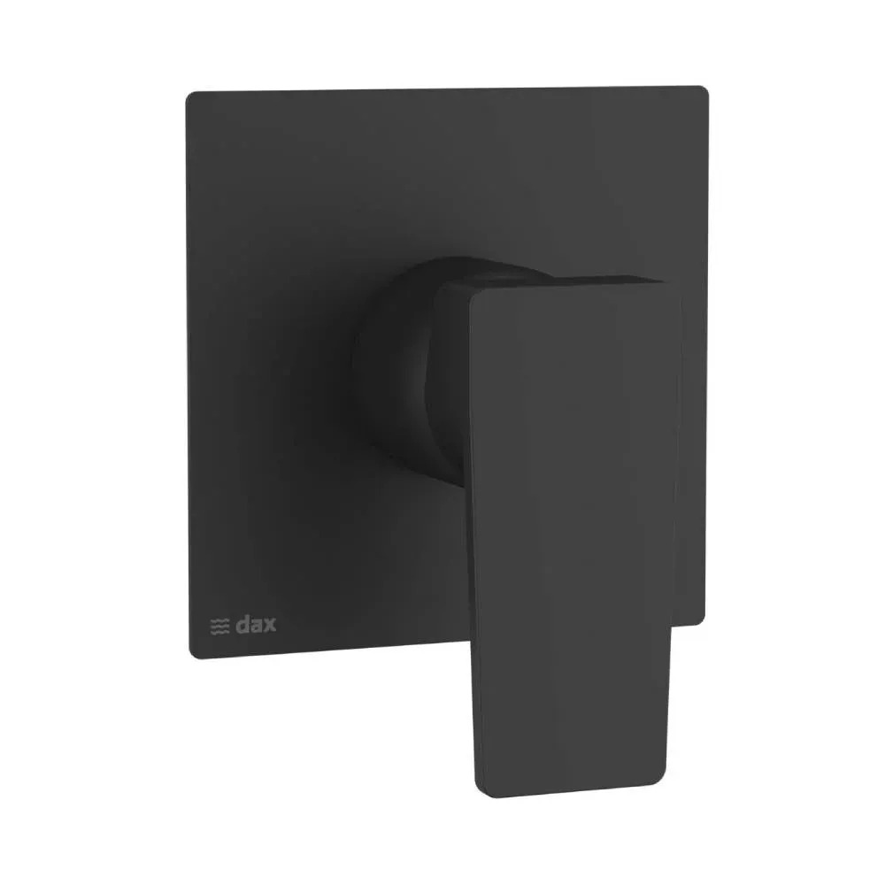 Acabamento Monocomando de Chuveiro Iguaçu Black - Dax
