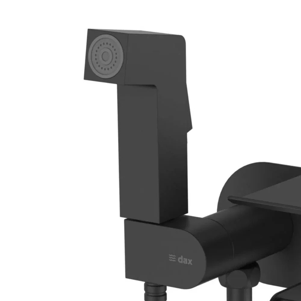 Ducha Higiênica com Papeleira Tâmisa Black - Dax