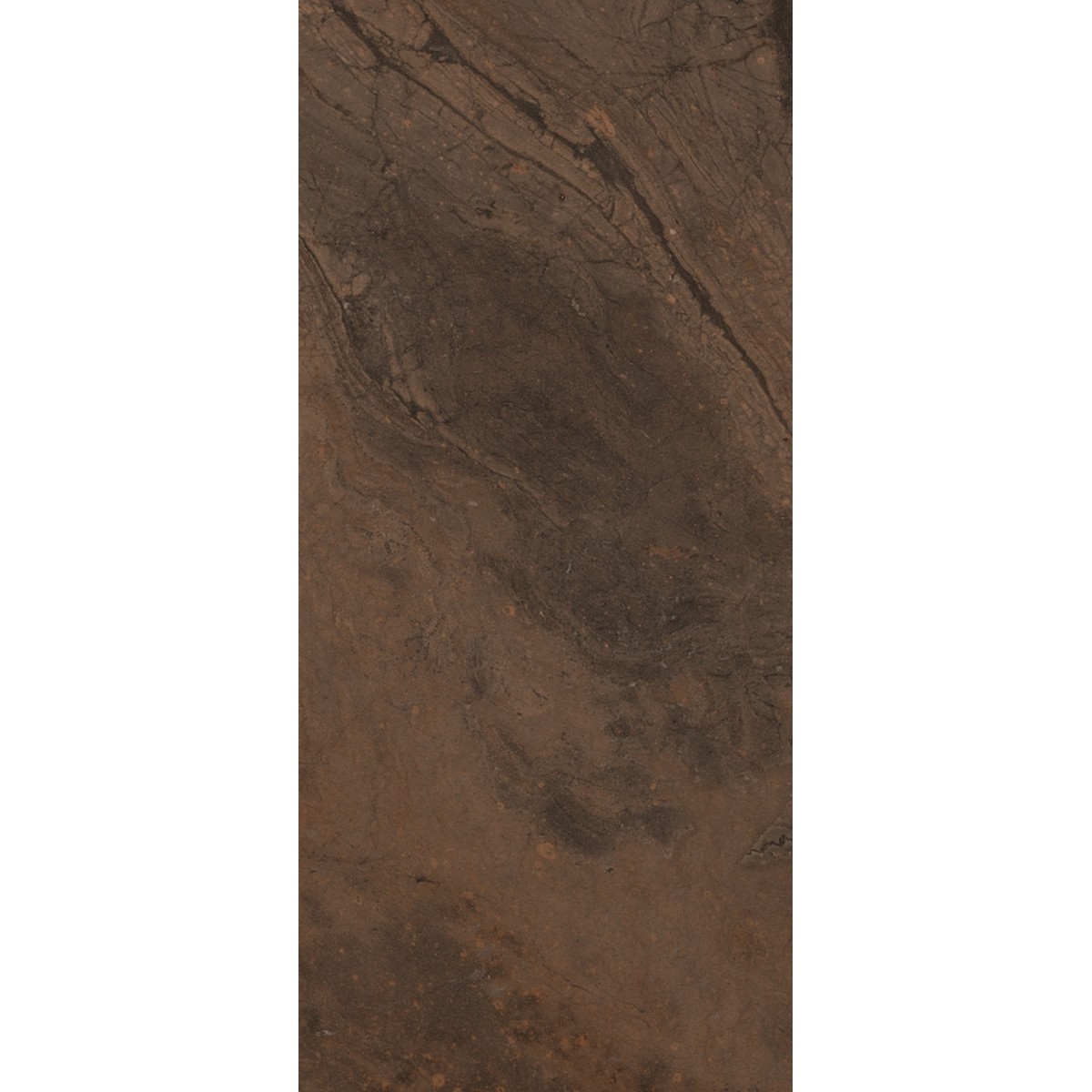 Porcelanato 82x182 cm Polido MARRONE - Damme