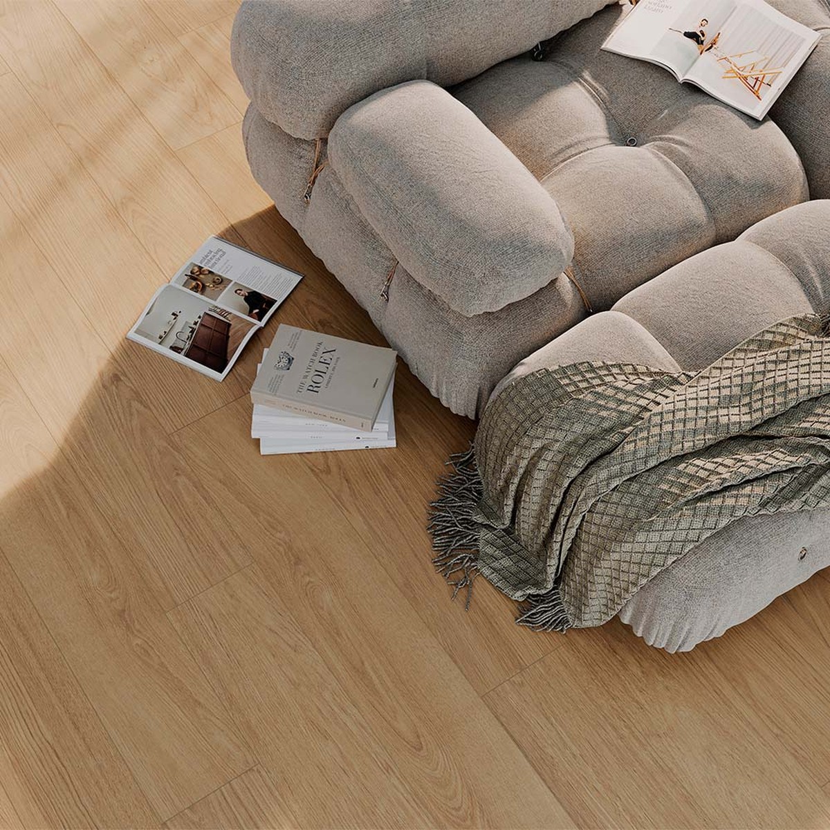 Porcelanato 20x120 cm PP CARVALHO NATURAL ABS R - Incepa