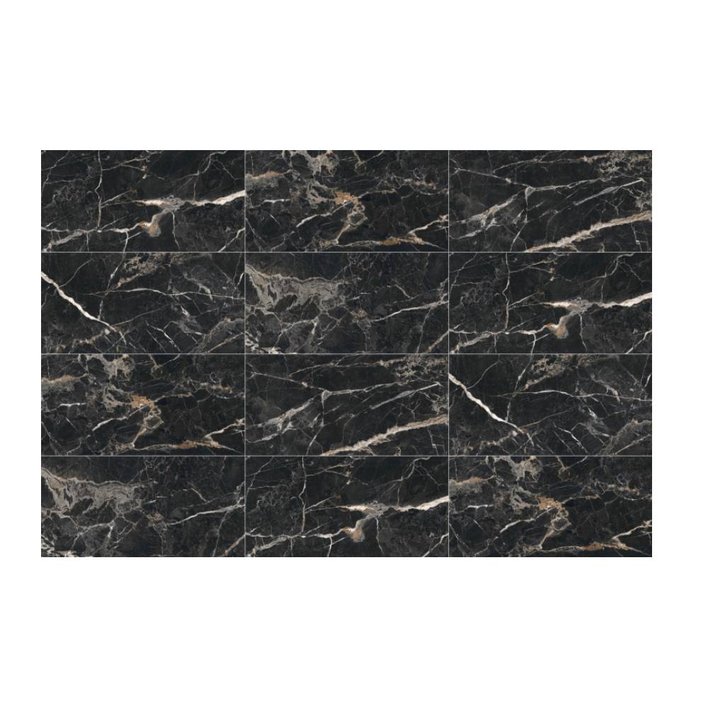 Porcelanato 61x120 cm Polido BLACK GALE - Damme
