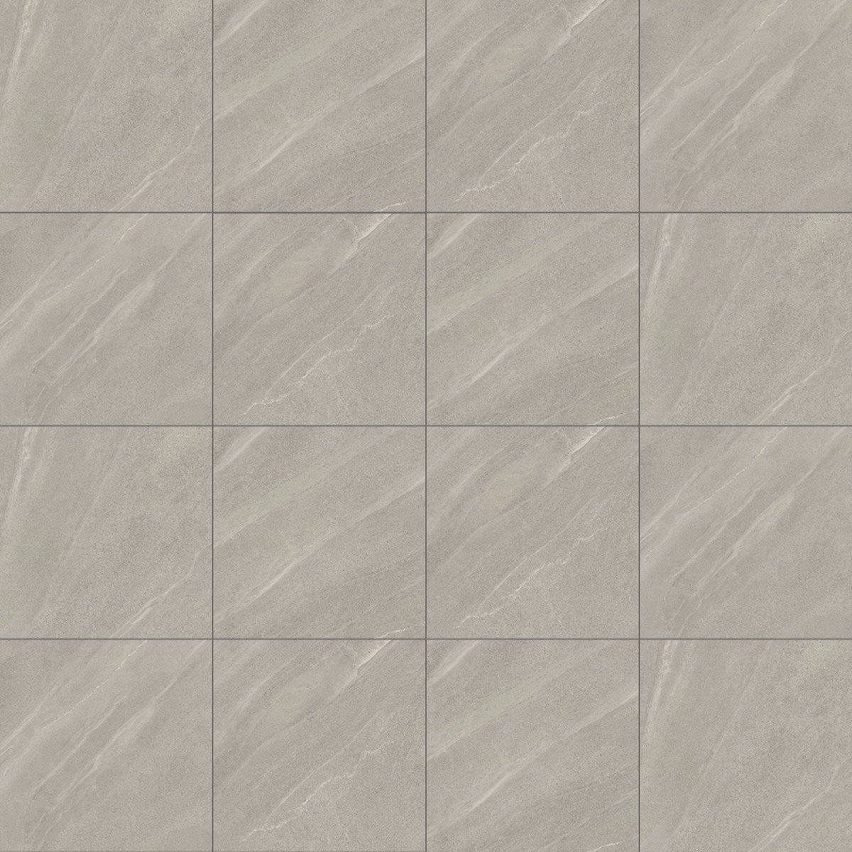 Porcelanato 83x83 cm Rústico LIMESTONE GRIGIO - Damme