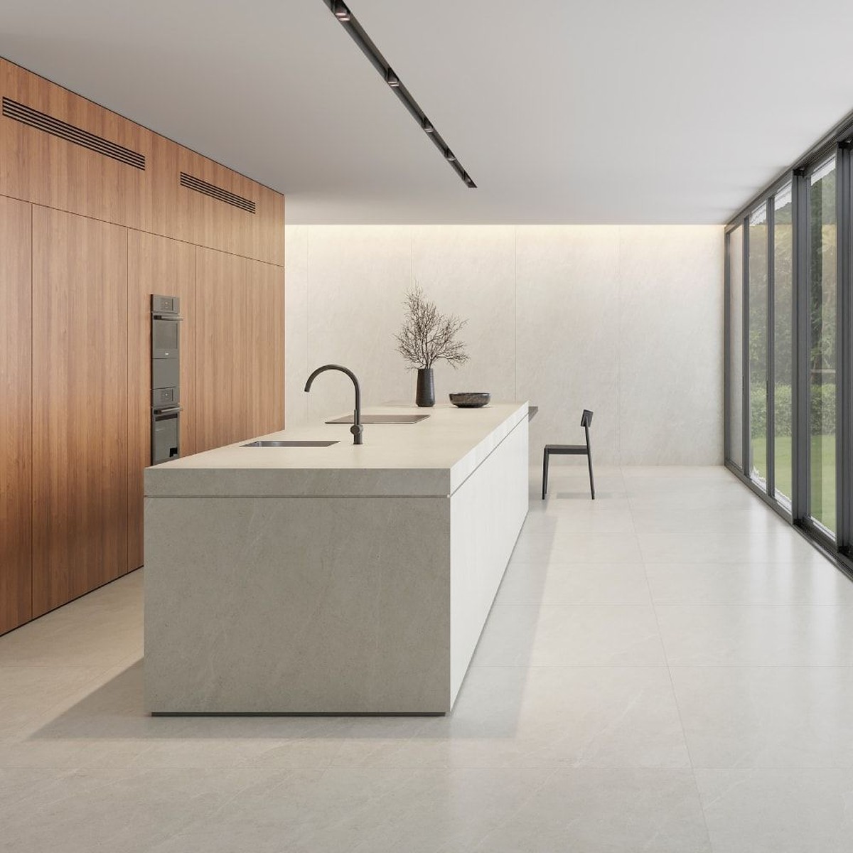 Porcelanato Natura Pérola Acetinado 90x90 cm - Incepa