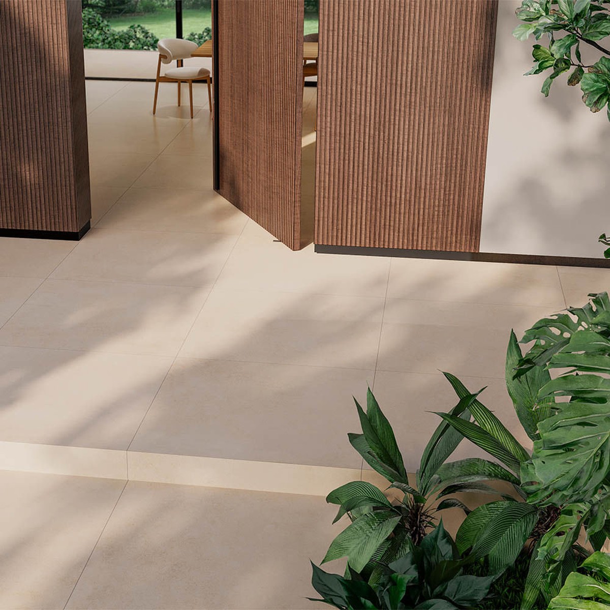 Porcelanato Zeno Off White Matte 80x80 cm - Roca