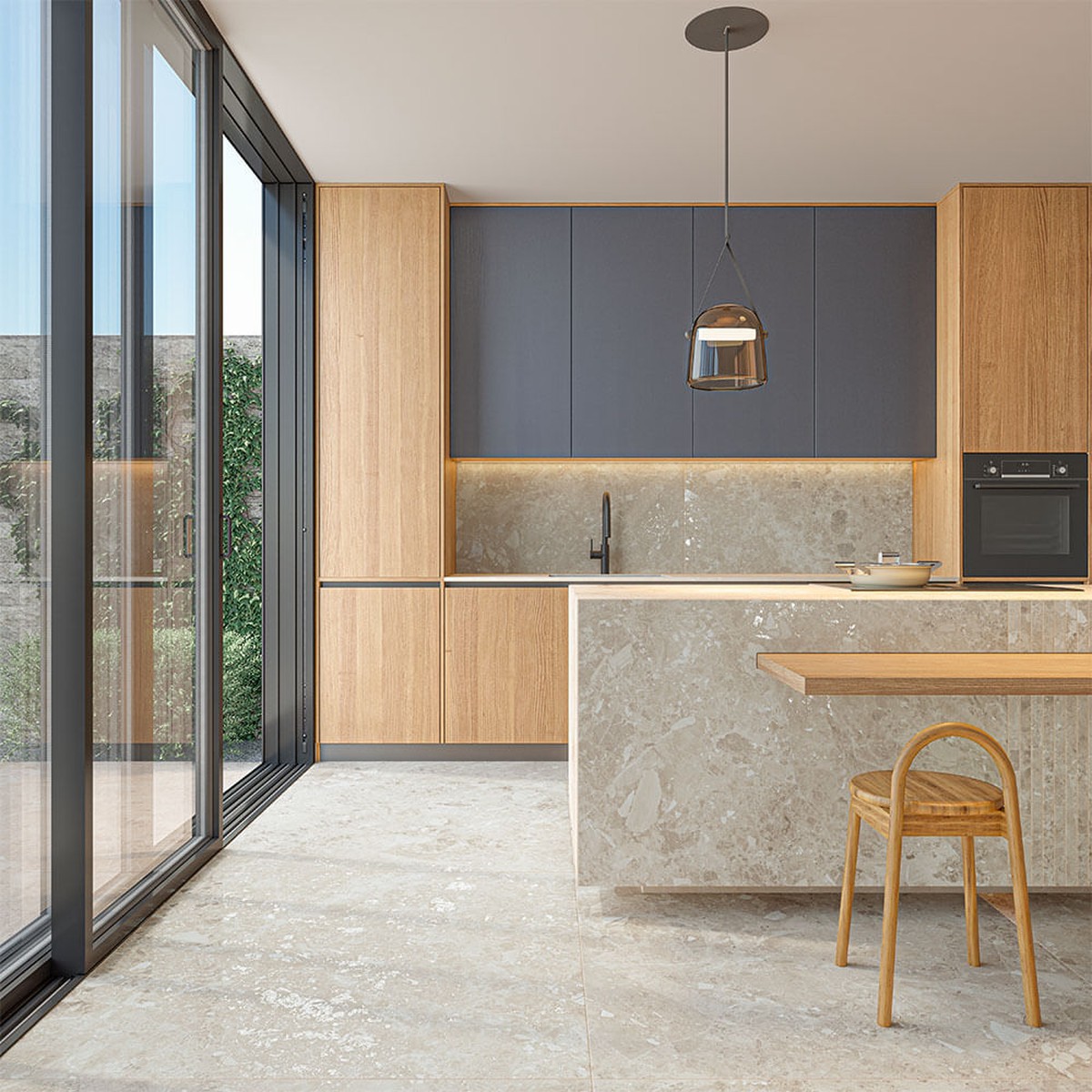 Porcelanato Ceppo Di Gre Bege Matte 120x120 cm - Roca